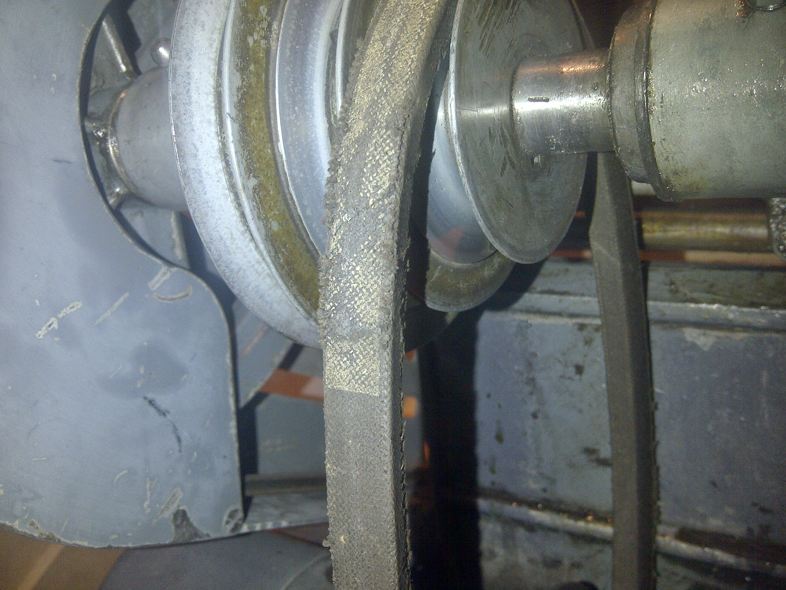 Worn belt
